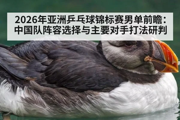 2026年亚洲乒乓球锦标赛男单前瞻：中国队阵容选择与主要对手打法研判